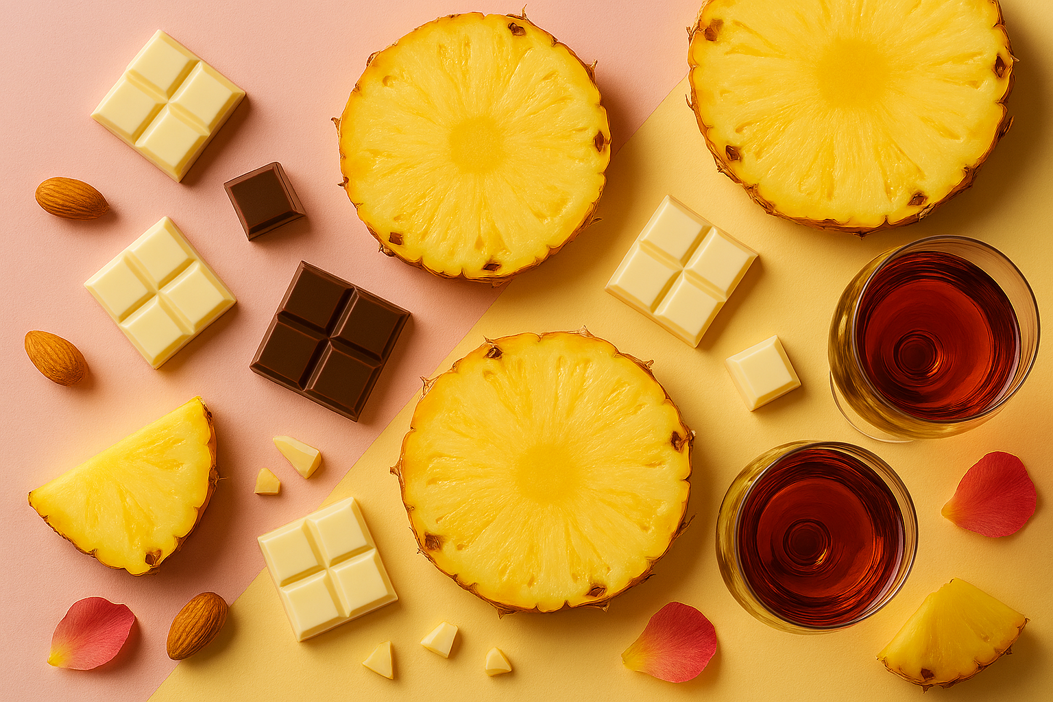 Couple enjoying chocolates
